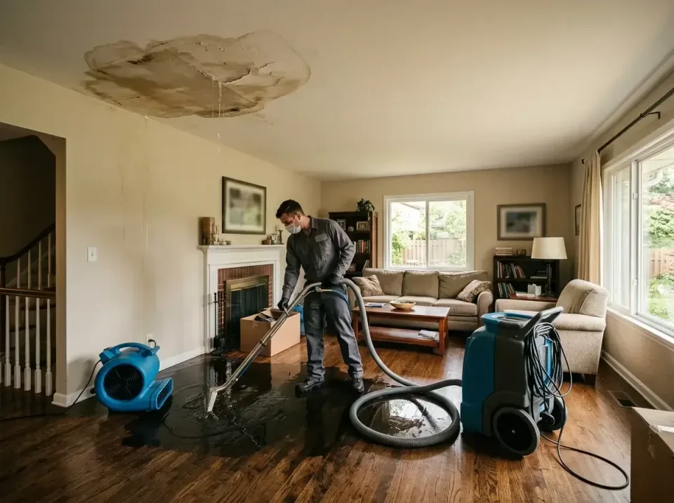 attic-pipe-burst-ceiling-drip-008 — frequently asked questions, Water Damage Restoration & Carpet Care in Barboursville, WV